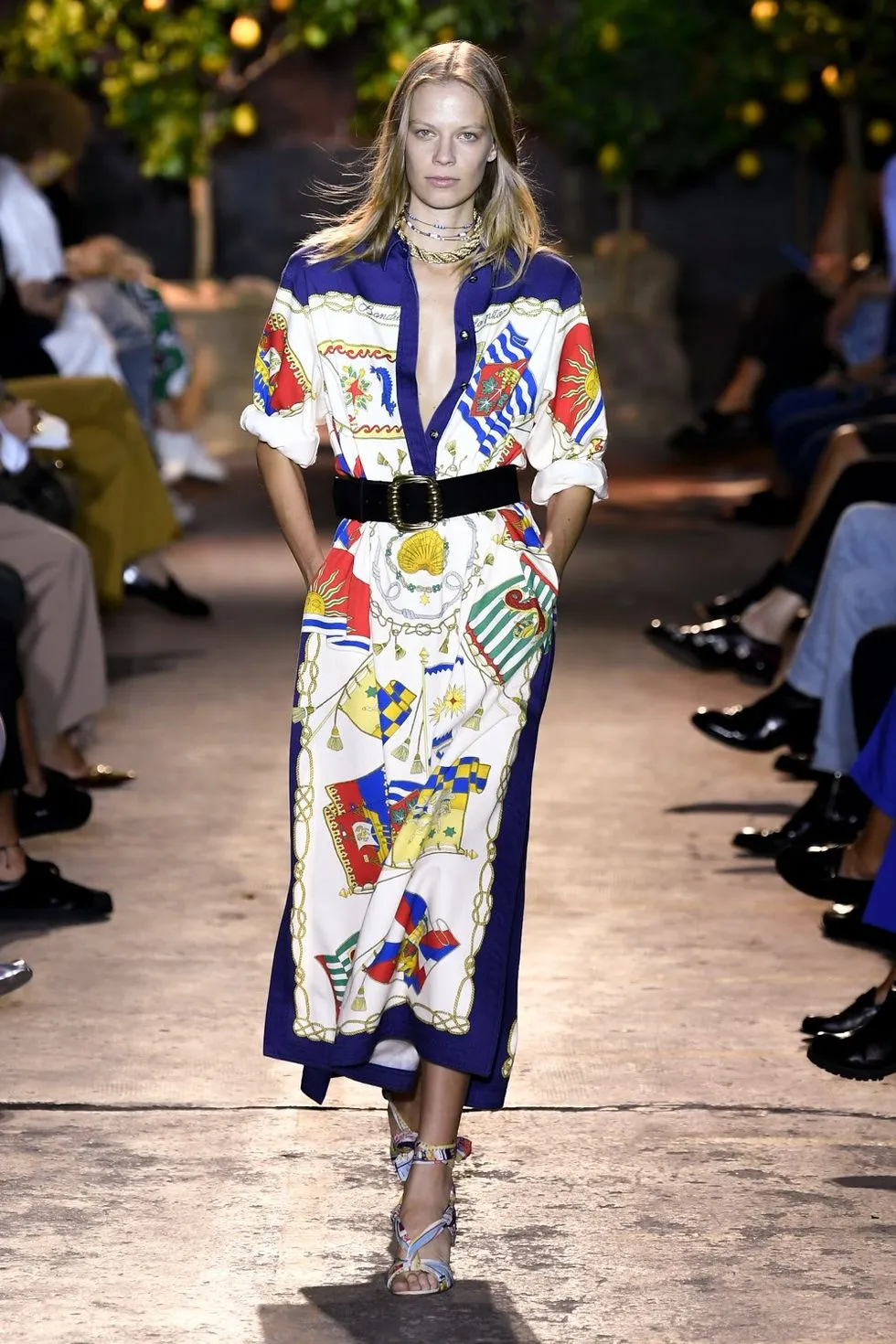 Andrea Summer Dress with Belt