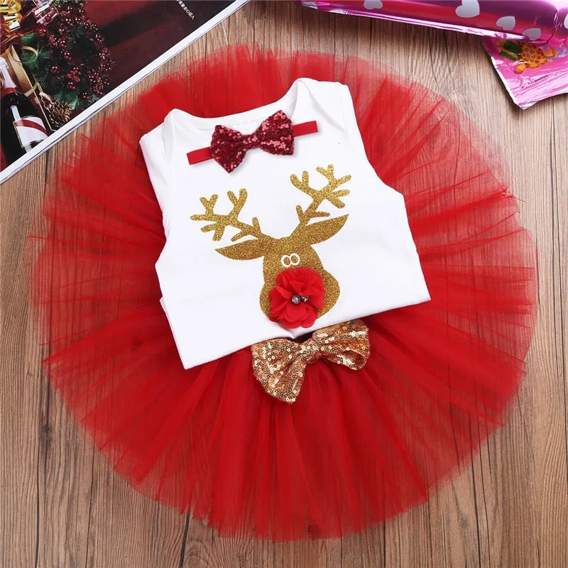 Baby Rompers Set for Christmas