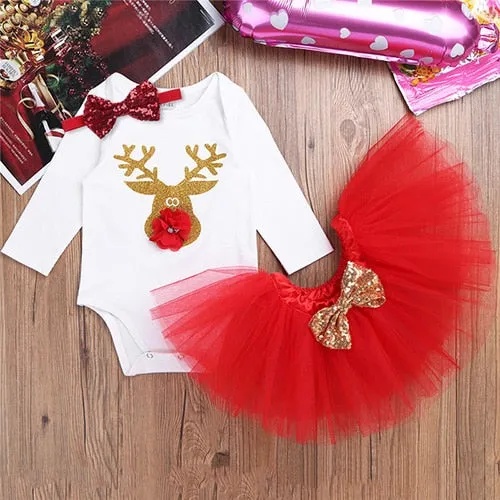 Baby Rompers Set for Christmas