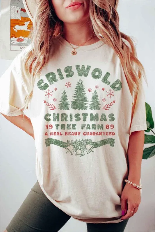 Christmas Graphic Plus Size Tee / T-Shirt