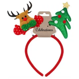 Christmas Headband Tree   Reindeer
