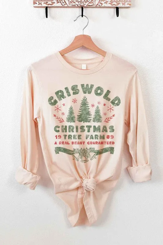 Christmas Tree Farm Long Sleeve Tee