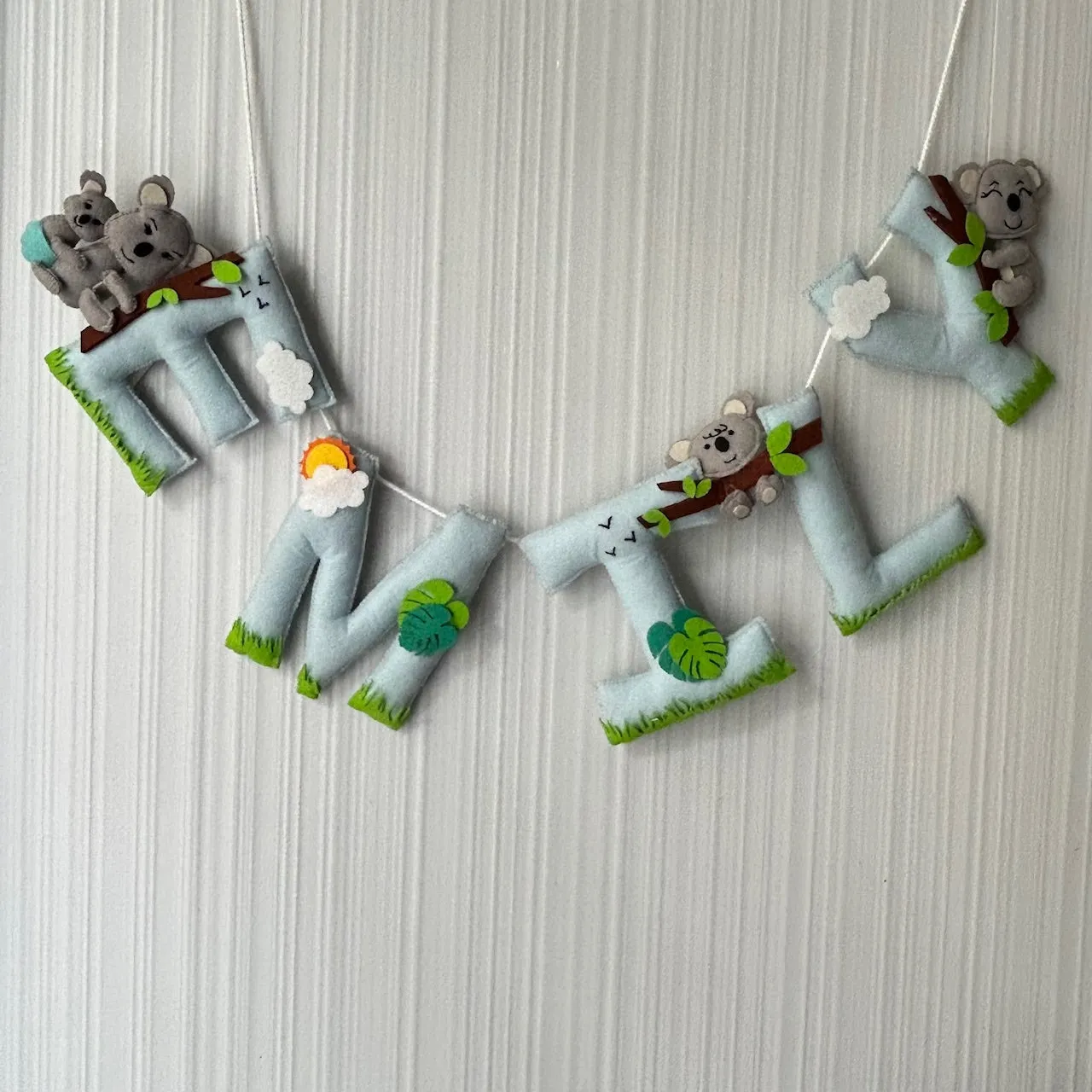 Cuddly Koala Name Bunting/Garland