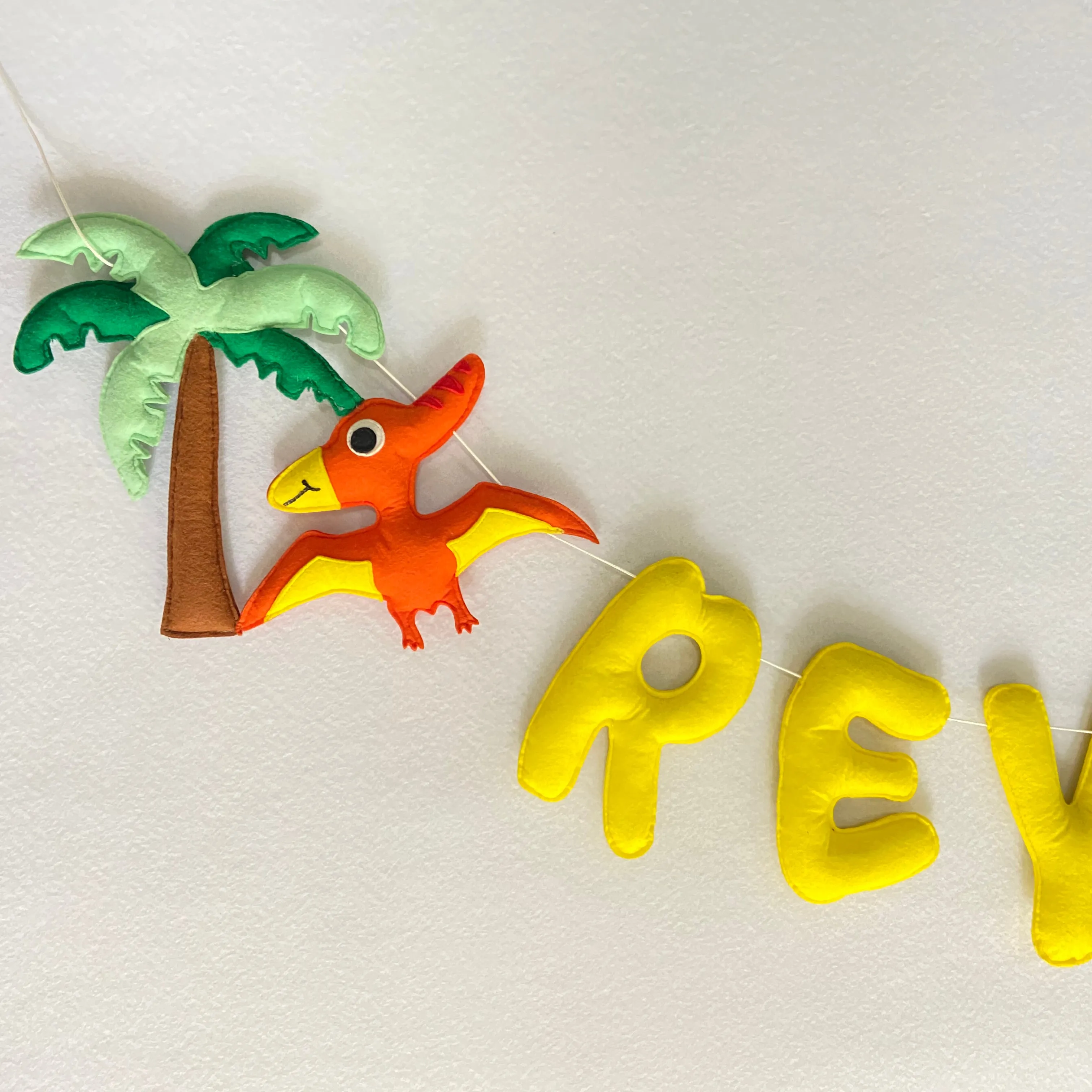 Customized Dinosaur Garland/Bunting
