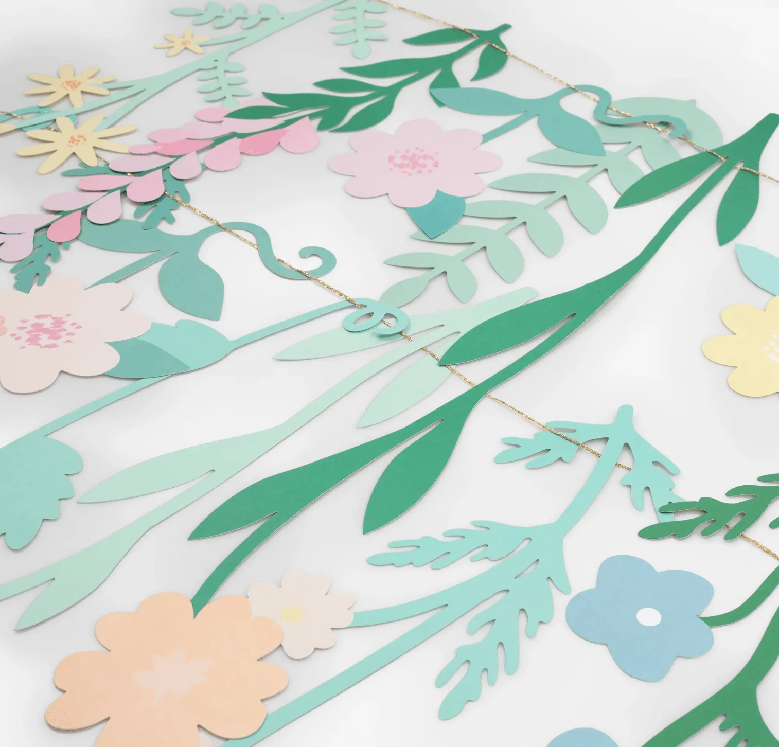 Floral Paper Backdrop