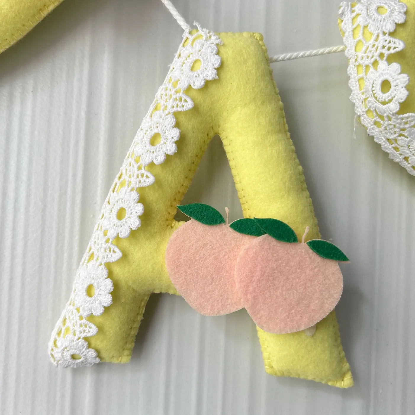 Flower Field Bunting Garland