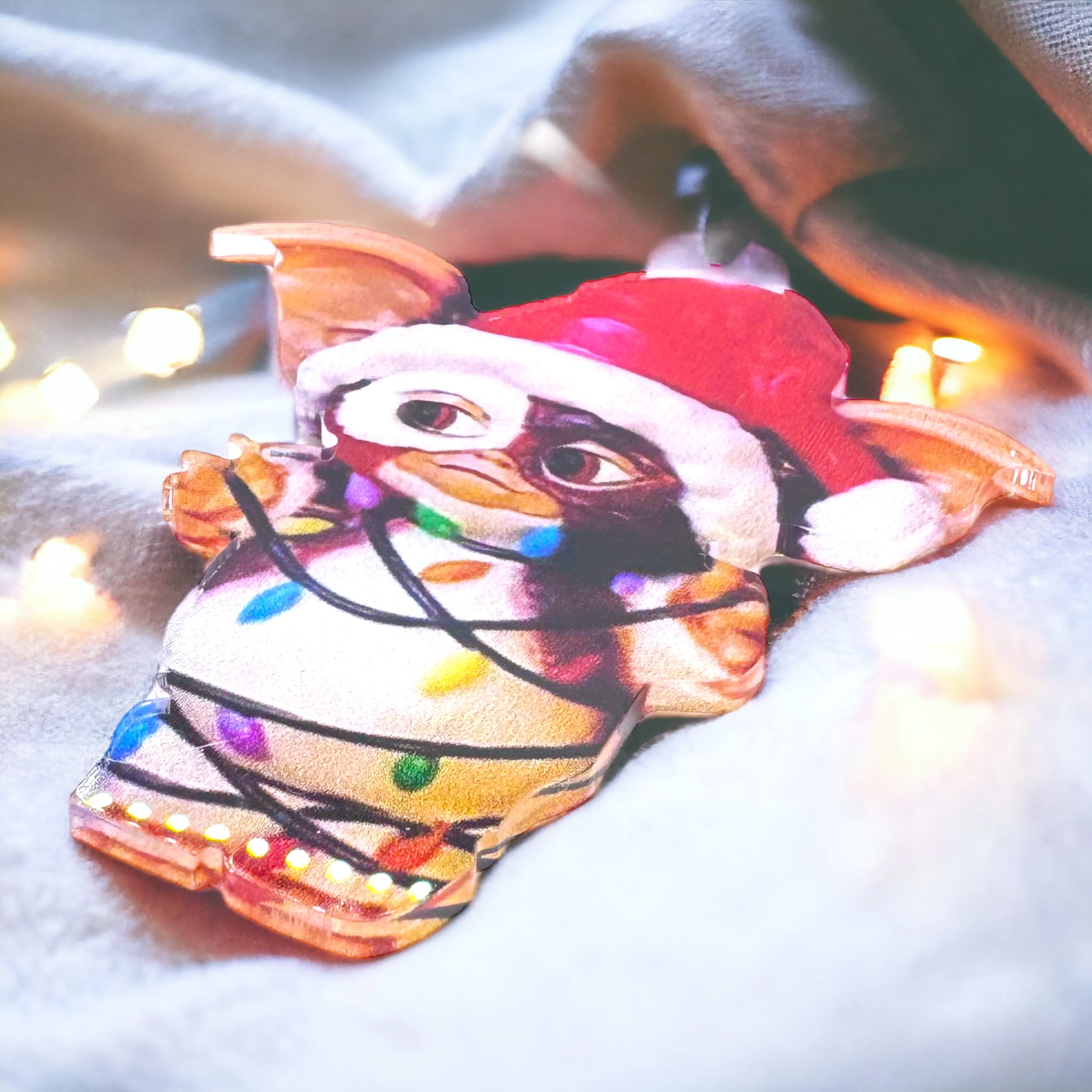 Gizmo's Holiday Magic: Irresistible Gremlins Christmas Ornament!