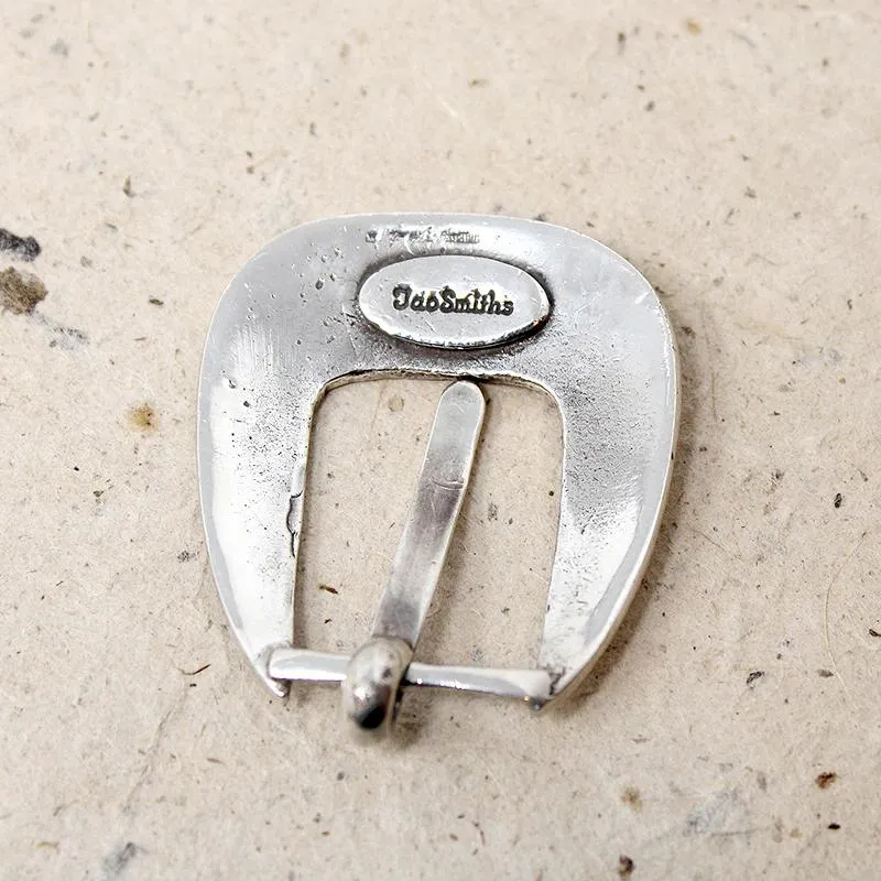 Heavy Sterling Silver Buckle & Parts by Jao Smiths