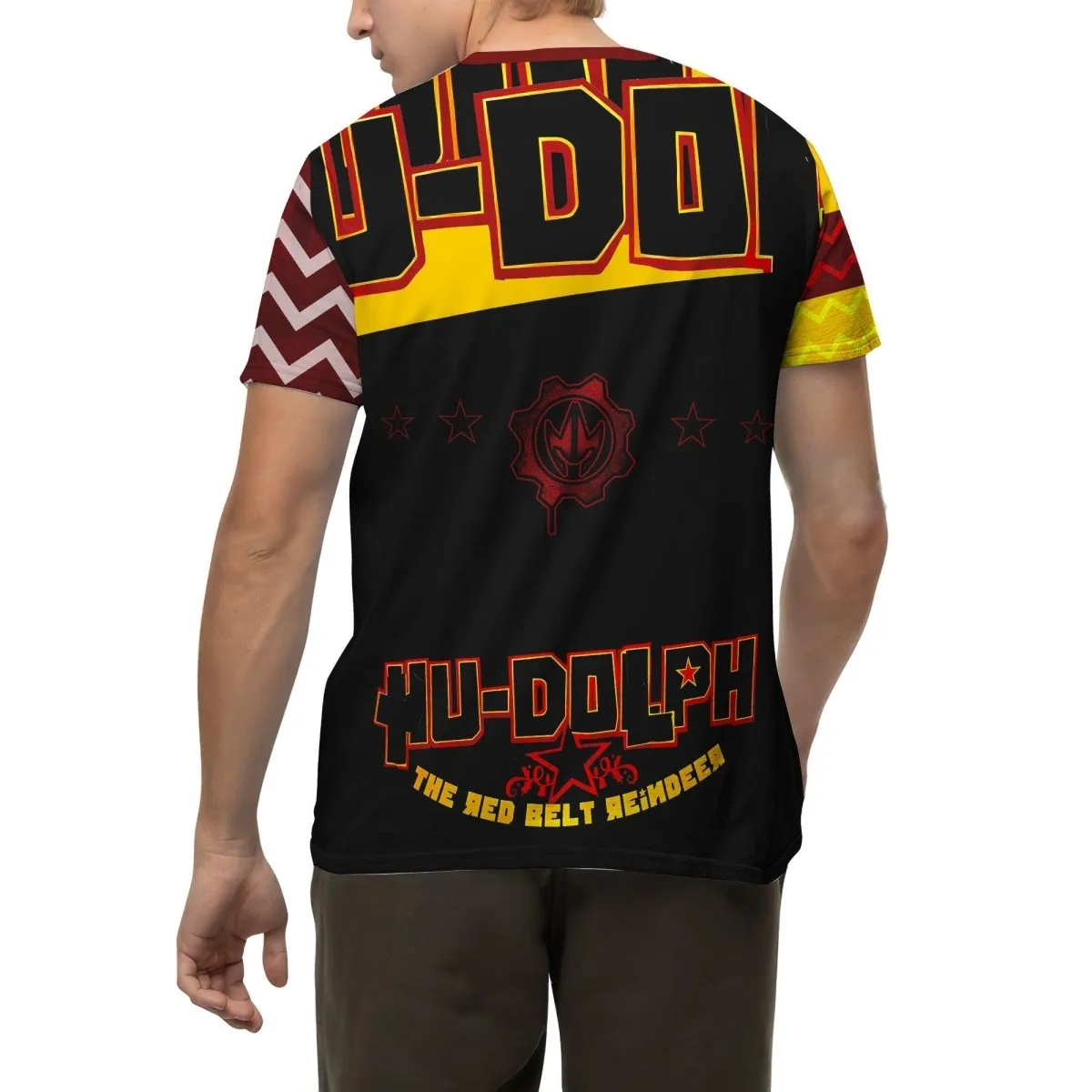 Hudolph The Red Belt Reindeer T-shirt