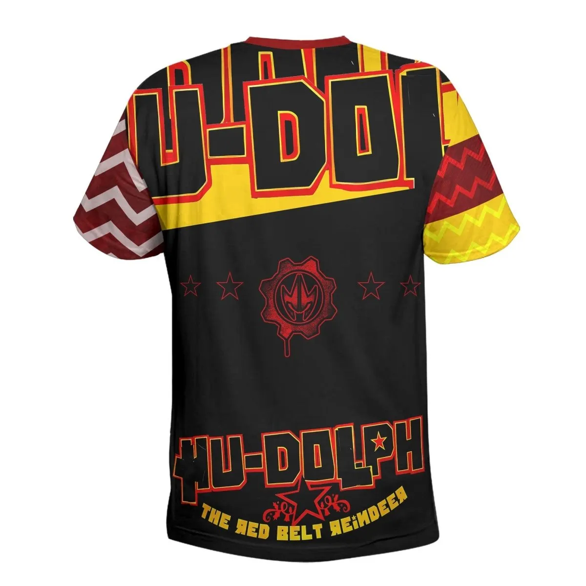 Hudolph The Red Belt Reindeer T-shirt