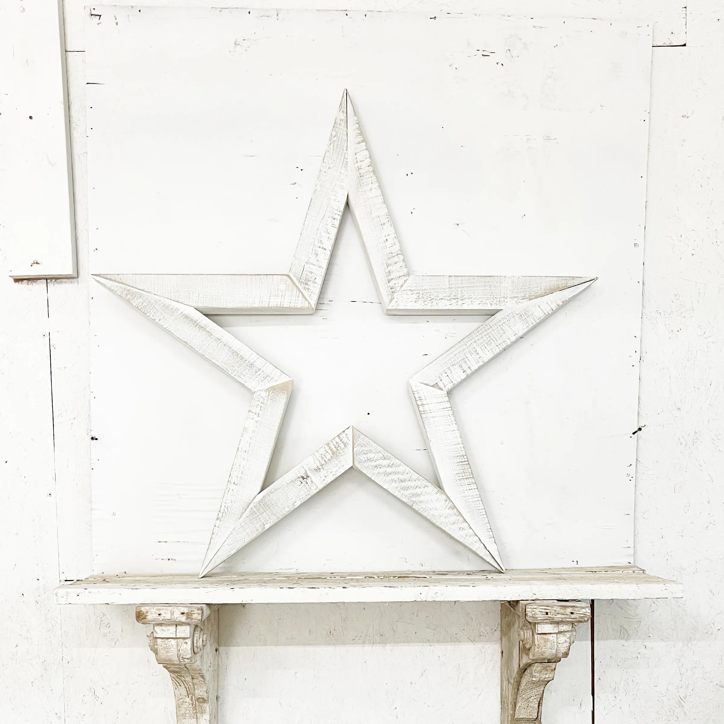 Large Timberwood Star