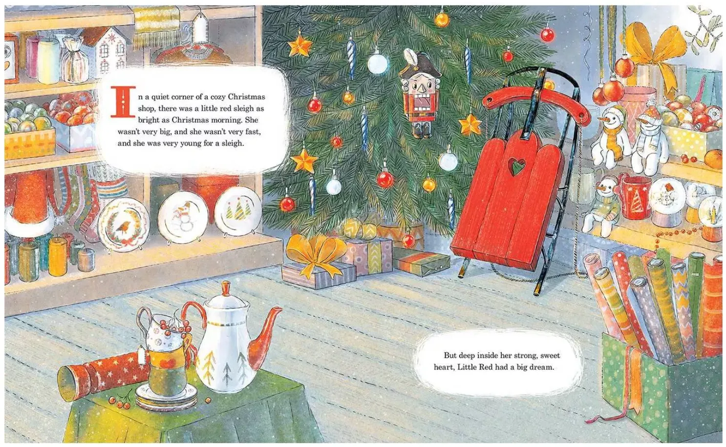 Little Red Sleigh - Hardcover