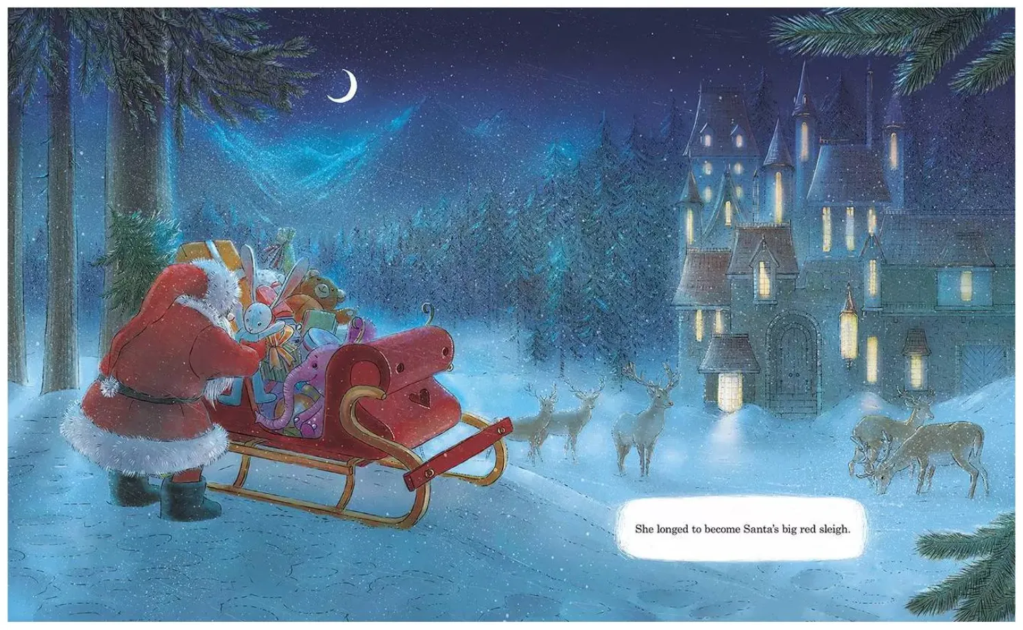 Little Red Sleigh - Hardcover