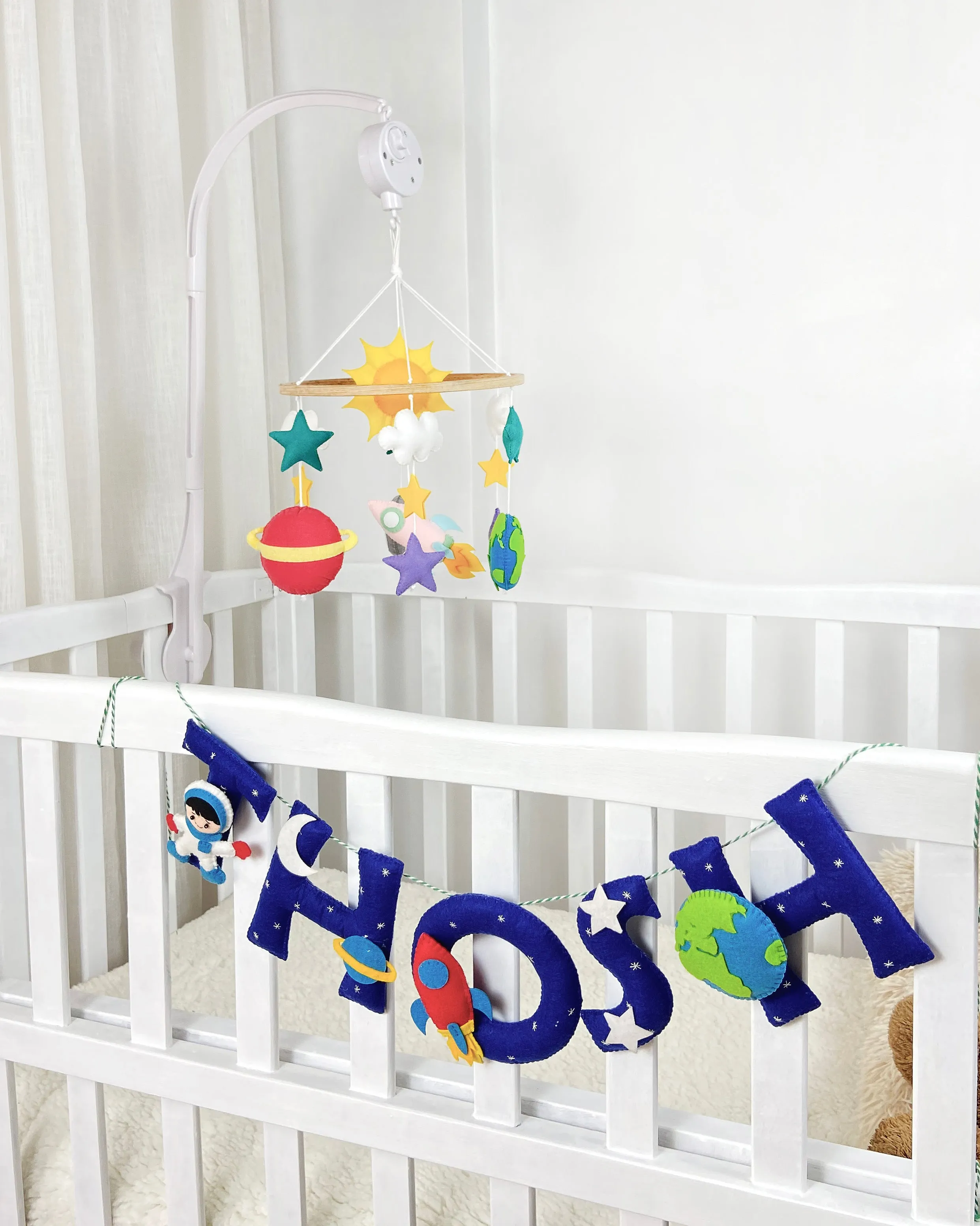 Personalised Space Name Bunting/Garland