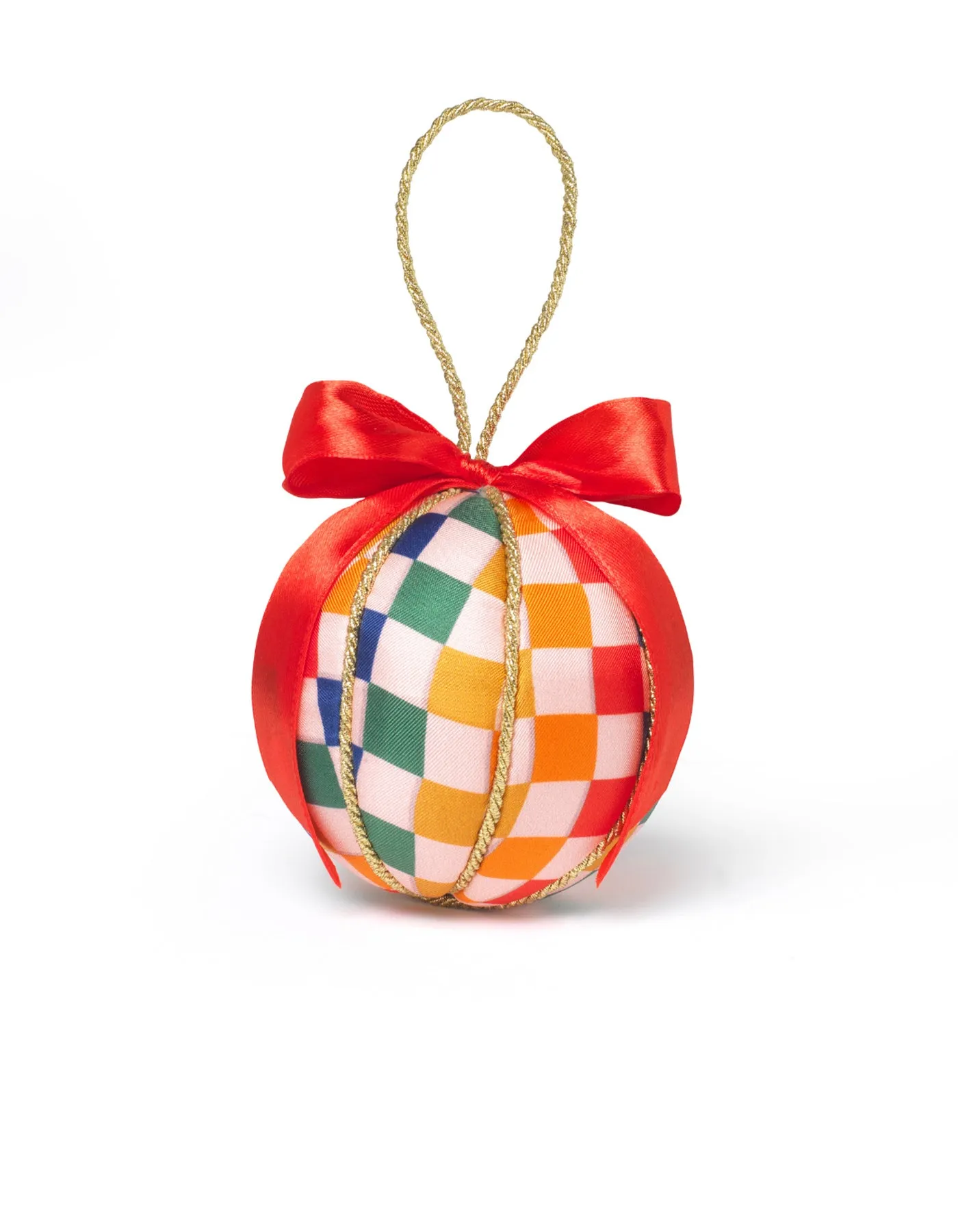 Rainbow Puzzle Printed Bauble