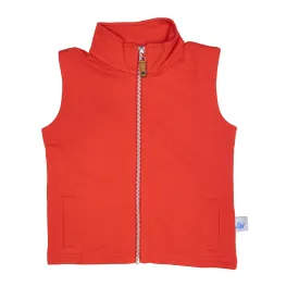 Red Knit Vest
