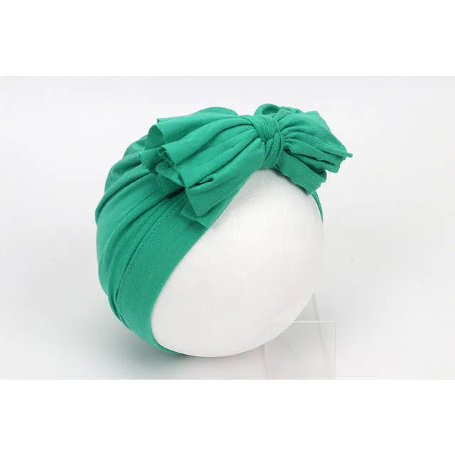 Triple Bow Knot Baby Turban