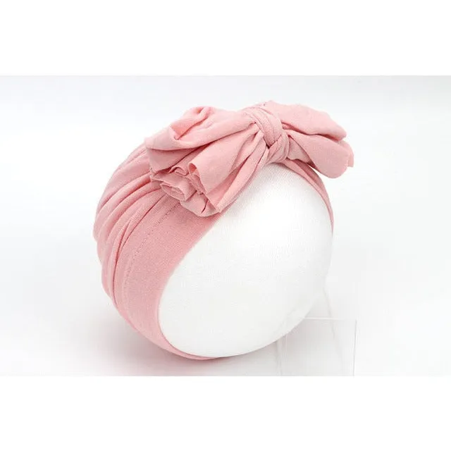Triple Bow Knot Baby Turban