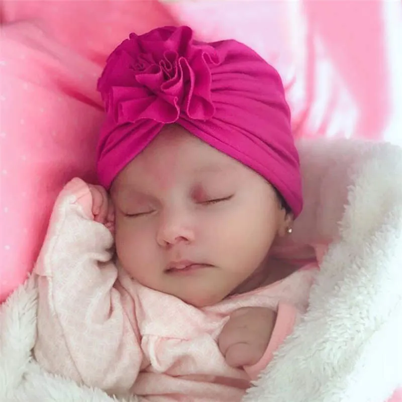 Triple Bow Knot Baby Turban