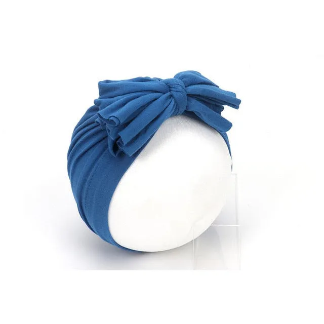 Triple Bow Knot Baby Turban