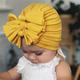 Triple Bow Knot Baby Turban