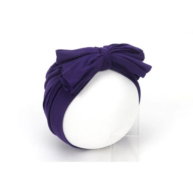 Triple Bow Knot Baby Turban