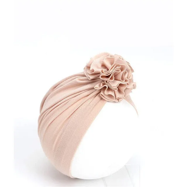 Triple Bow Knot Baby Turban