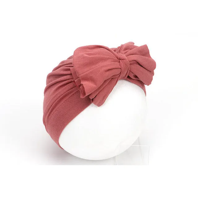 Triple Bow Knot Baby Turban