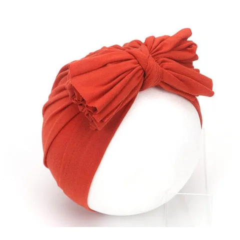 Triple Bow Knot Baby Turban