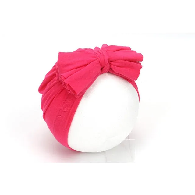 Triple Bow Knot Baby Turban