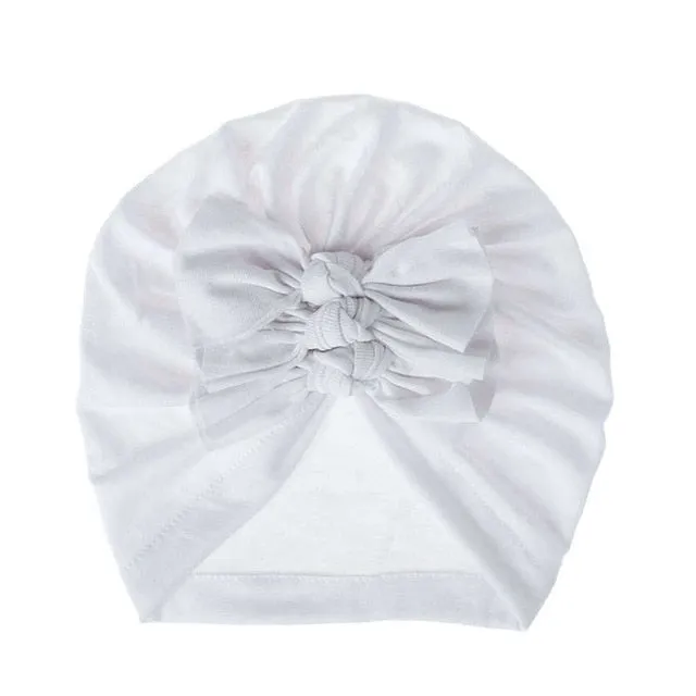Triple Bow Knot Baby Turban
