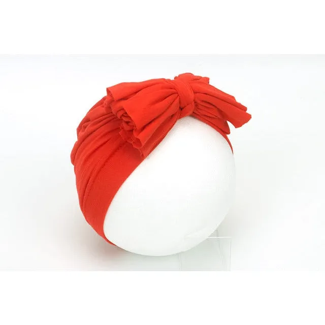 Triple Bow Knot Baby Turban