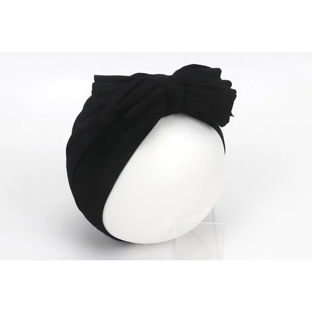 Triple Bow Knot Baby Turban