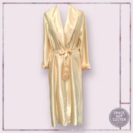 Vintage Liquid Satin Robe